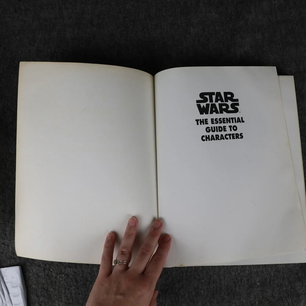 Vintage Star Wars Essential Guide To Characters Andy Mangels PB 1st 1995 USA